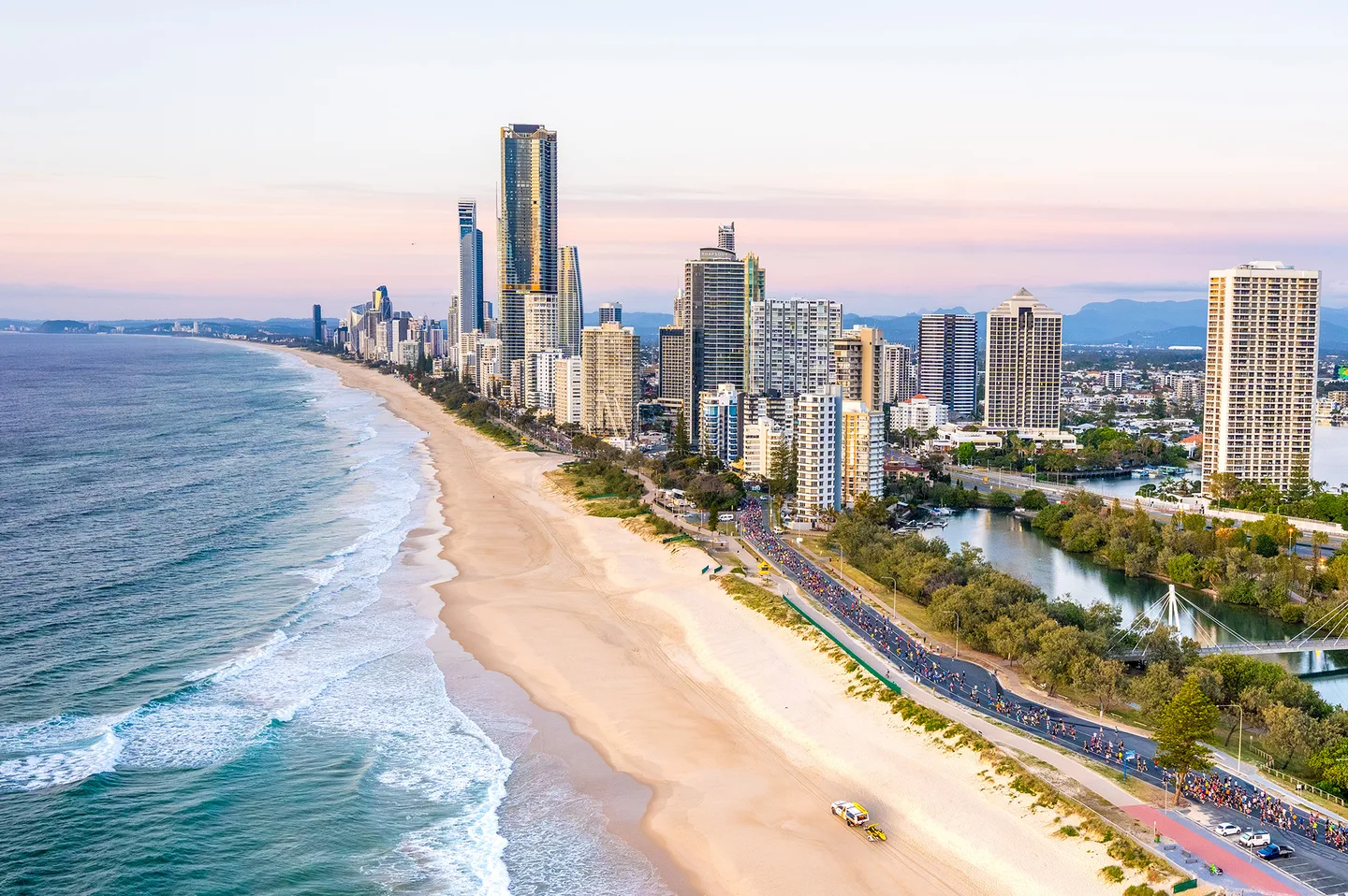 Gold Coast aerial view